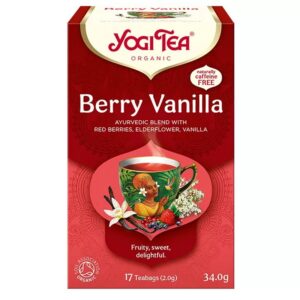 Yogi Bio Bogyós Gyümölcsös tea vaníliával - 17 filter/doboz