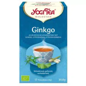 Yogi Bio Ginkgo tea - 17 filter/doboz