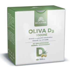Bioextra Oliva D3-vitamin 3000 NE lágyzselatin kapszula - 100db
