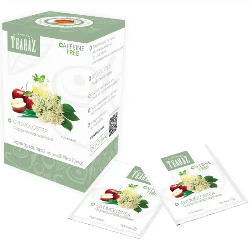 Gárdonyi Teaház Gyümölcstea bodzás limonádé - 20 filter Gárdonyi Teaház Gyümölcstea bodzás limonádé - 20 filter