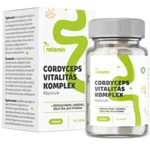 Netamin Cordyceps Vitalitás Komplex kapszula - 60db