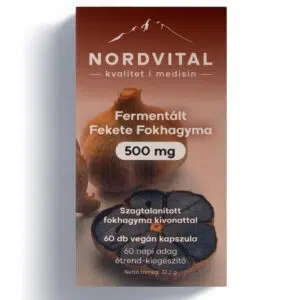 Nordvital Fermentált Fekete Fokhagyma kapszula