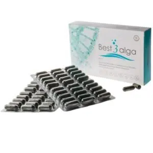 Best3alga Spirulina, Chlorella és Haematococcus Pluvialis alga kapszula Astaxanthinnal