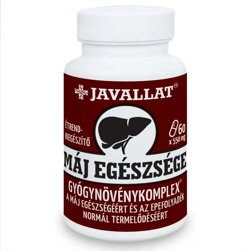 Javallat Máj egészsége Javallat Máj egészsége