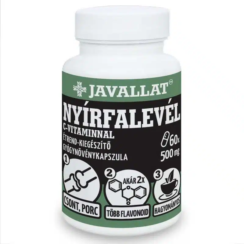 Javallat Nyírfalevél C-vitaminnal Javallat Nyírfalevél C-vitaminnal