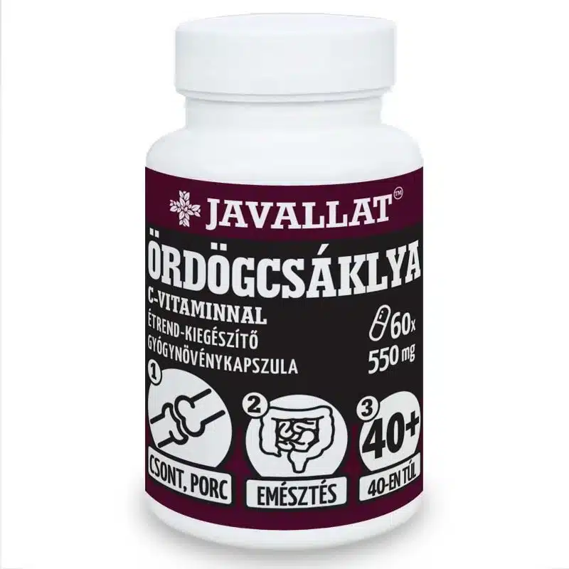 Javallat Ördögcsáklya C-vitaminnal Javallat Ördögcsáklya C-vitaminnal