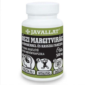 Javallat Őszi margitvirág gyömbérrel és kasszia fahéjjal kapszula
