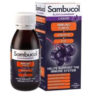 Mannavita Sambucol Fekete bodza Immuno Forte