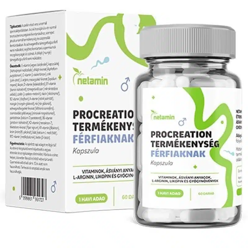 Netamin ProCreation-Termékenység férfiaknak Netamin ProCreation-Termékenység férfiaknak