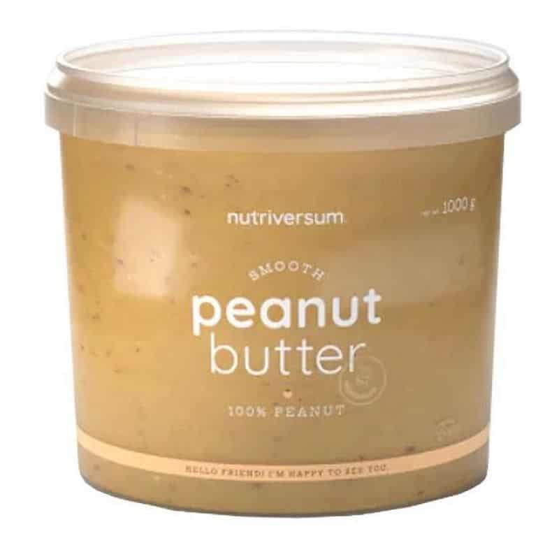 Nutriversum FOOD Peanut Butter smooth - 1000g Nutriversum FOOD Peanut Butter smooth - 1000g
