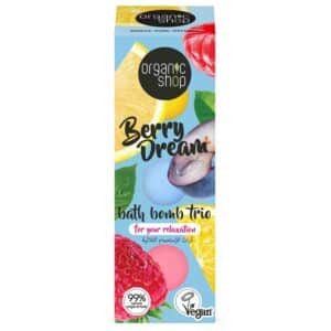 Organic Shop ''Berry Dream'' fürdőbomba trio