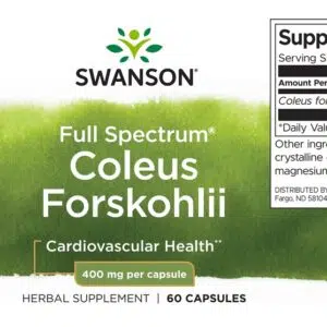 Swanson Forskolin kapszula - 60 Swanson Forskolin kapszula - 60