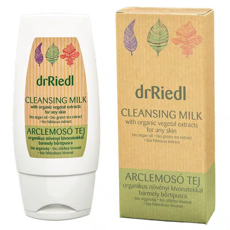 drRiedl Arclemosó tej Organikus növényi kivonatokkal - 100ml drRiedl Arclemosó tej Organikus növényi kivonatokkal - 100ml