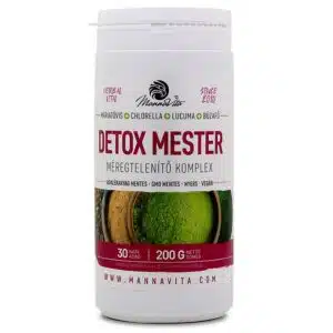 Mannavita Detox Mester Méregtelenítő Komplex