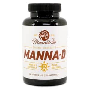 Mannavita Manna-D D3-vitamin 4000 IU kapszula
