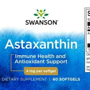 Swanson Astaxanthin kapszula - 60