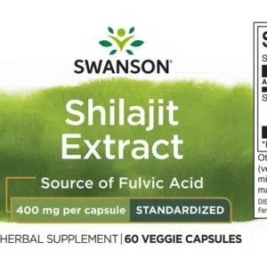 Swanson Shilajit kivonat kapszula - 60 Swanson Shilajit kivonat kapszula - 60