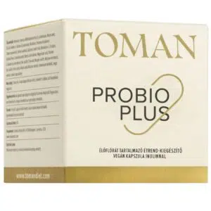 Toman Probio Plus Élőflórát tartalmazó kapszula inulinnal - 30db - Image 2 Toman Probio Plus Élőflórát tartalmazó kapszula inulinnal - 30db - Image 2
