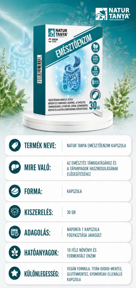 Natur Tanya Emésztőenzim kapszula