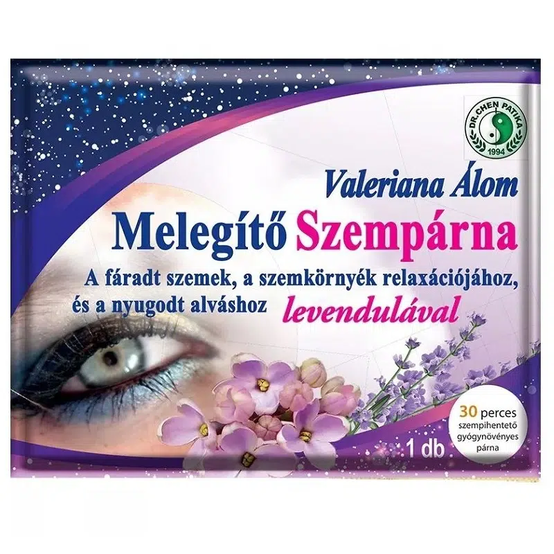 Dr. Chen Valeriana Álom Melegítő szempárna hyaluronnal - 1db Dr. Chen Valeriana Álom Melegítő szempárna hyaluronnal - 1db