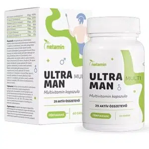 Netamin Ultra MAN Multivitamin férfiaknak tabletta - 60db