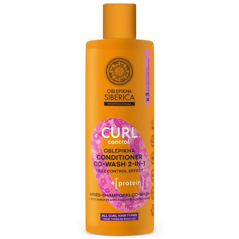 Oblepikha Siberica 2 az 1-ben Co-washing homoktövis kondicionáló göndör hajra - 400ml Oblepikha Siberica 2 az 1-ben Co-washing homoktövis kondicionáló göndör hajra - 400ml