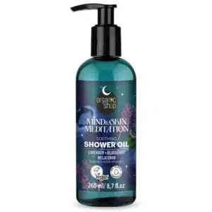 Organic Shop Nyugtató tusolóolaj levendulával, áfonyával és melatoninnal - 260ml
