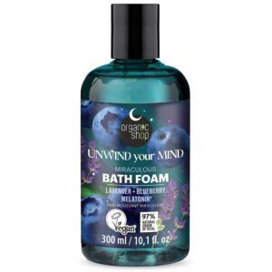 Organic Shop Varázslatos habfürdő levendulával, áfonyával és melatoninnal - 300ml