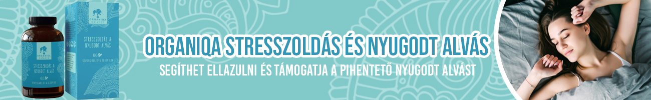 Organiqa Stresszoldás & Nyugodt Alvás kapszula