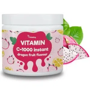 Vitaking Instant C-vitamin 1000mg sárkánygyümölcs ízű italpor - 400g