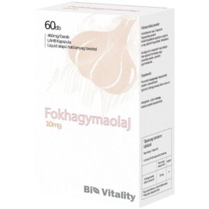 Bio Vitality Fokhagymaolaj lágyzselatin kapszula - 60db