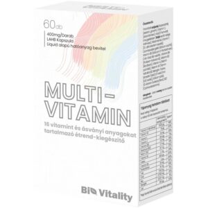 Bio Vitality Multi-vitamin lágyzselatin kapszula - 60db