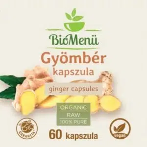 Biomenü Bio Gyömbér kapszula - 60db - Image 2