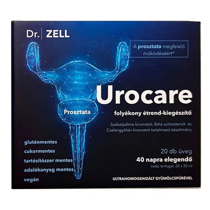 Dr. Zell Urocare folyékony étrend-kiegészítő - 20db Dr. Zell Urocare folyékony étrend-kiegészítő - 20db