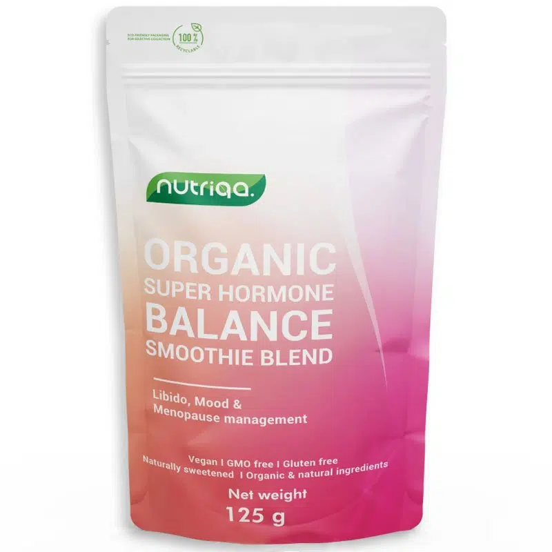 Nutriqa Bio Szuper Hormonegyensúly porkeverék - 125g Nutriqa Bio Szuper Hormonegyensúly porkeverék - 125g