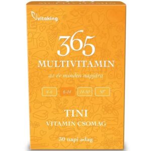 Vitaking 365 Multivitamin Tini vitamin csomag - 30db