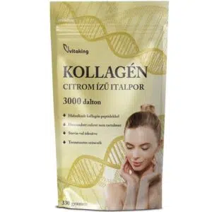 Vitaking Kollagén Citrom ízű italpor - 330g