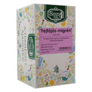 Boszy Fejfájás-Migrén Teakeverék - 20 filter