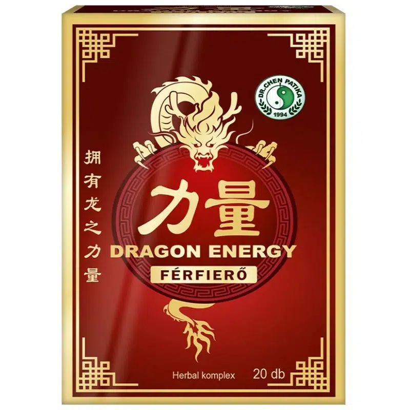 Dr. Chen Dragon Energy Férfierő kapszula - 20db Dr. Chen Dragon Energy Férfierő kapszula - 20db