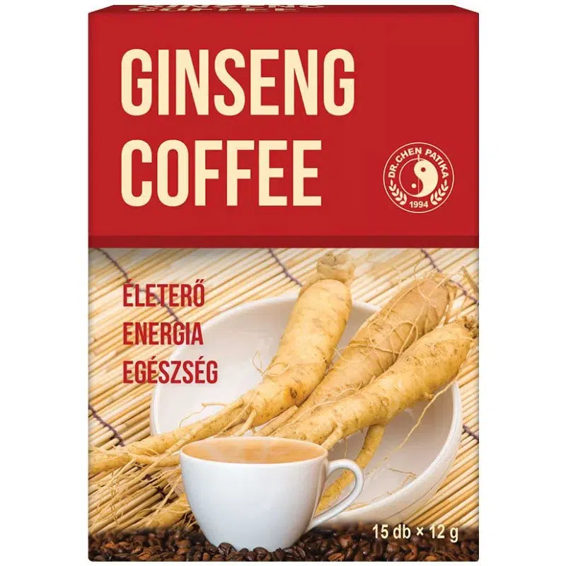 Dr. Chen Ginseng kávé - 15 tasak Dr. Chen Ginseng kávé - 15 tasak