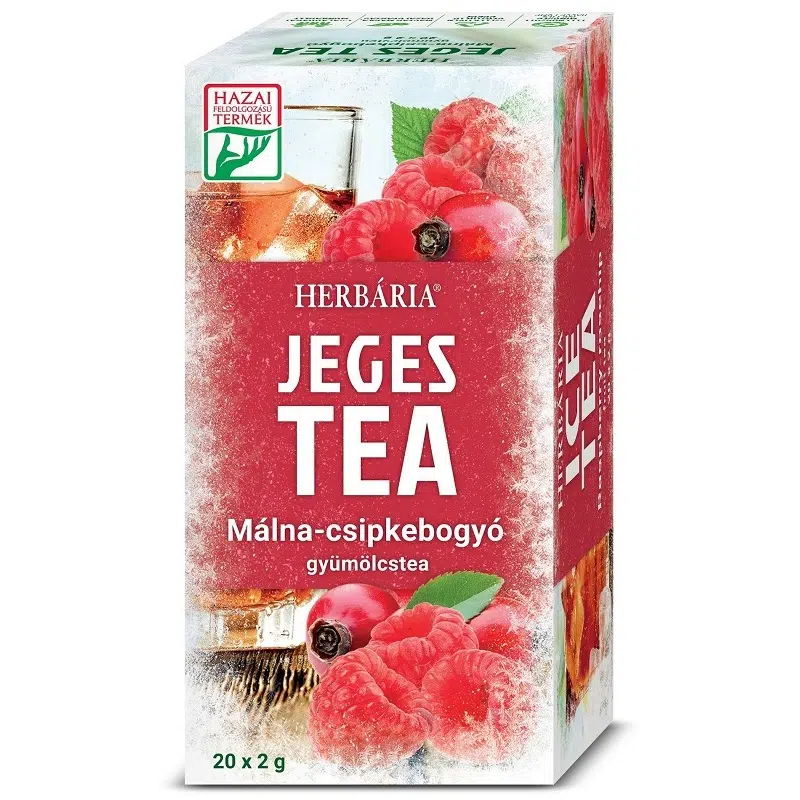 Herbária Jeges tea Málna-Csipkebogyó - 20 filter Herbária Jeges tea Málna-Csipkebogyó - 20 filter