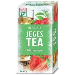 Herbária Jeges tea Zöld tea-Eper