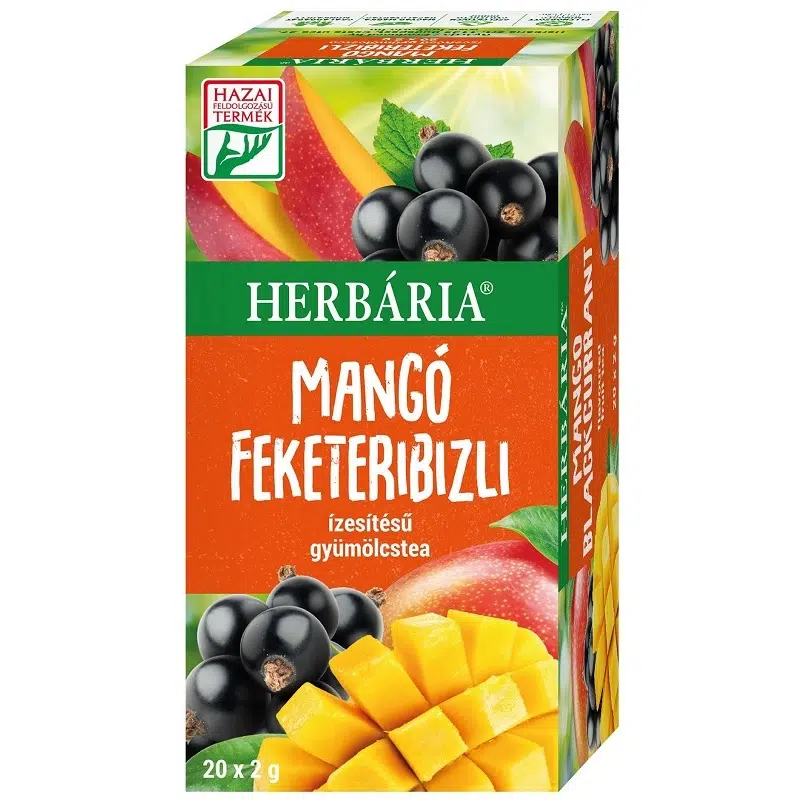 Herbária Mangó-Feketeribizli tea - 20 filter Herbária Mangó-Feketeribizli tea - 20 filter