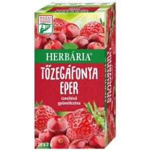 Herbária Tőzegáfonya-Eper tea - 20 filter