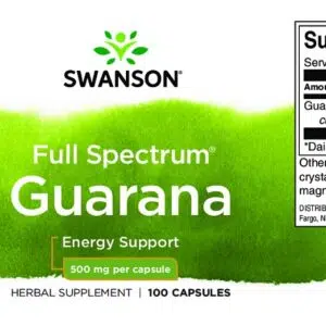 Swanson Full Spectrum Guarana kapszula - 100 Swanson Full Spectrum Guarana kapszula - 100