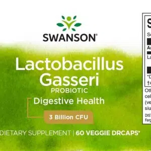 Swanson Lactobacillus Gasseri Probiotic kapszula - 60 Swanson Lactobacillus Gasseri Probiotic kapszula - 60