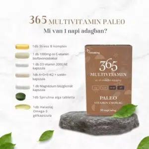 Vitaking 365 Multivitamin Paleo vitamincsomag - 30db - Image 2