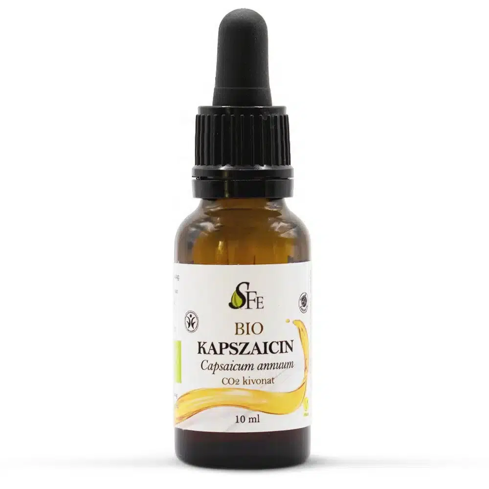 Natessence Bio Kapszaicin CO2 kivonat - 10ml Natessence Bio Kapszaicin CO2 kivonat - 10ml