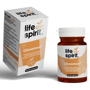 Life Spirit Cinnamon+fahéjkivonat cinkkel és krómmal kapszula - 60db