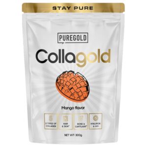 Pure Gold CollaGold Komplex Marha és Hal kollagén italpor Mangó - 300g